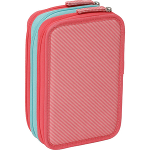 Panini Animal Crossing Pink 3 Zip Pencil Case 05.webp