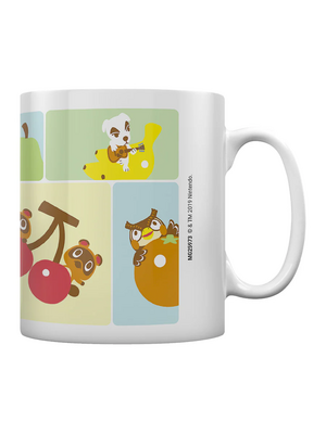 Pyramid Animal Crossing Pastel Characters Mug MG25973 6.webp