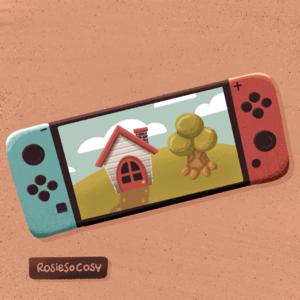 Neon Red-Blue Nintendo Switch with Animal Crossing 20230527.png