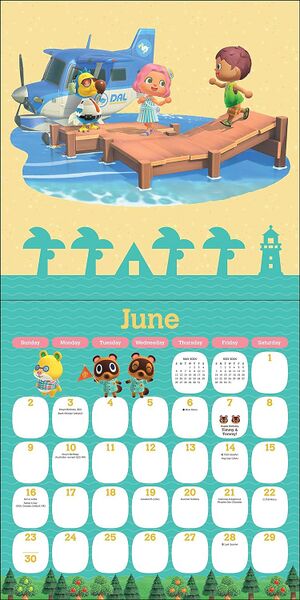 Animal Crossing- New Horizons 2024 Wall Calendar 04.jpg