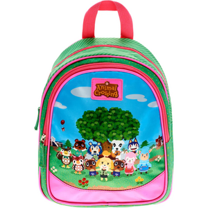 Panini Animal Crossing Green Pink Backpack 01.webp