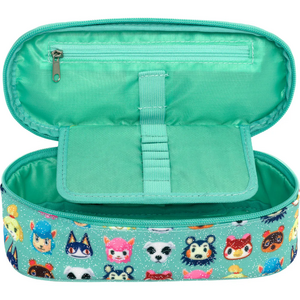 Panini Animal Crossing Aqua Oval Pencil Case 02.webp