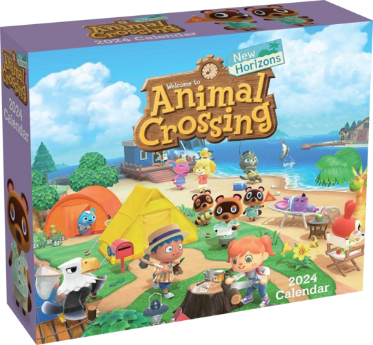 Animal Crossing 2024 Day-to-Day Calendar