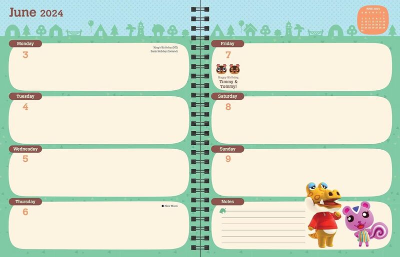 File:Animal Crossing- New Horizons 16-month September 2023-December 2024 Weekly Monthly Planner (Inside June Week).jpg