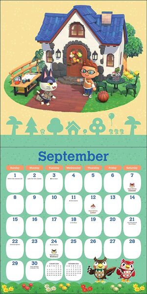 Animal Crossing- New Horizons 2024 Wall Calendar 05.jpg