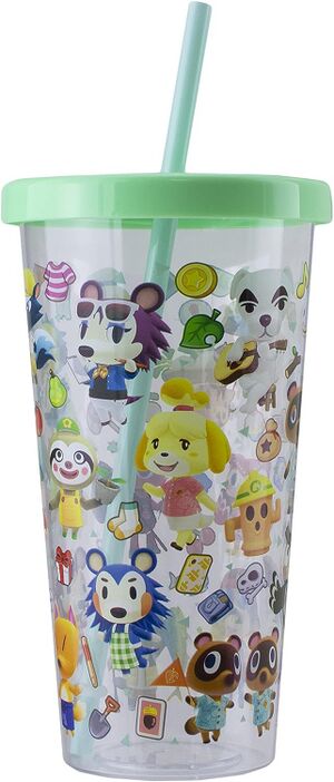 Paladone Animal Crossing Plastic Cup and Straw 1.jpg
