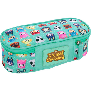 Panini Animal Crossing Aqua Oval Pencil Case 03.webp